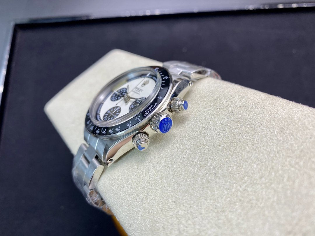 DAYTONA 37MM VINTAGE BLACK BEZEL NO NUMERALS