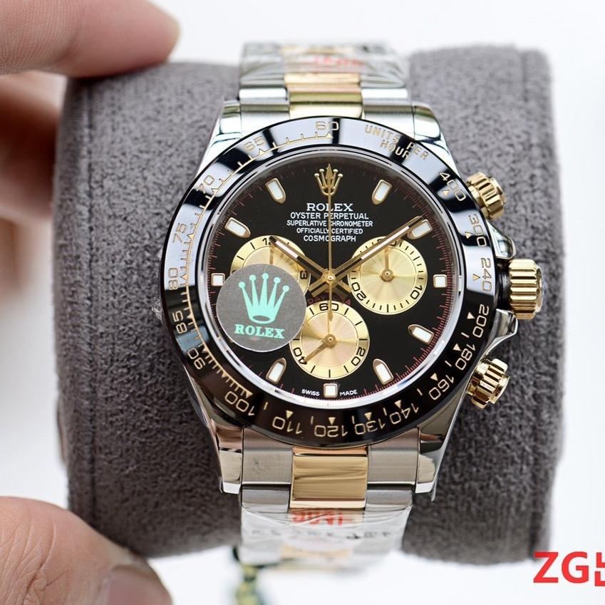 DAYTONA TWO-TONE BLACK CERAMIC 116523