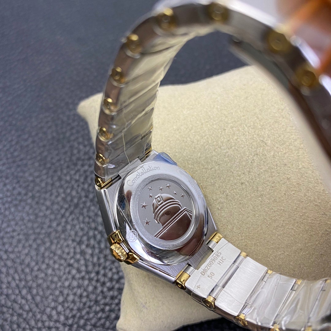 CONSTELLATION QUARTZ 28MM GOLD STEEL