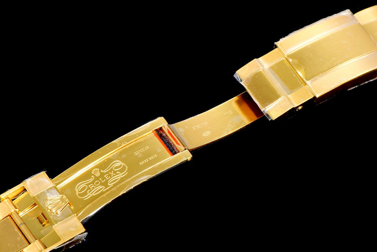 DAYTONA CUSTOM GOLD BLUE MOP DIAL