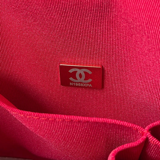Chanel 2025 Gabrielle Black 25cm Calfskin 320991