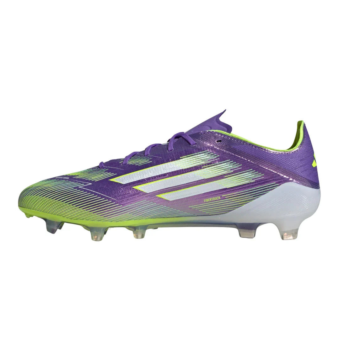 F50 Elite FG Laced Purple/Green
