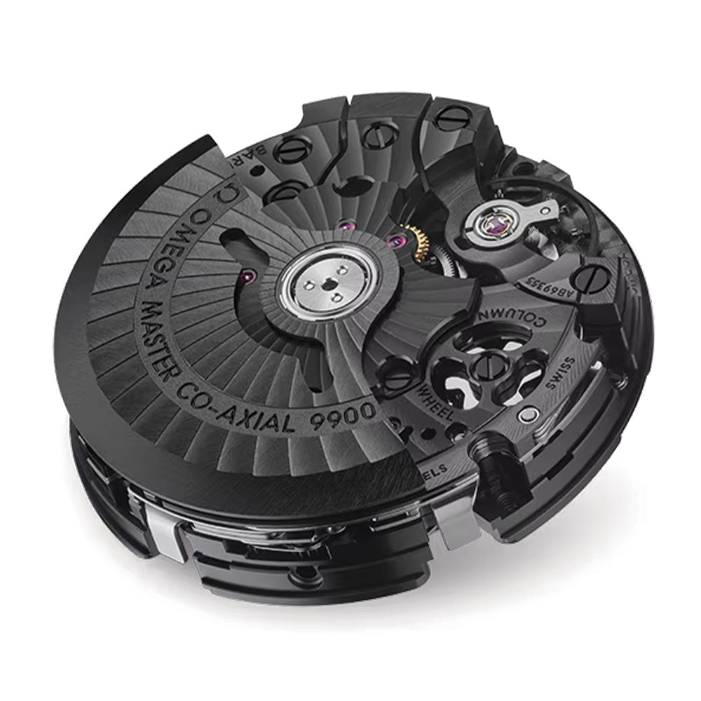 Speedmaster Dark Side of the Moon Black Ceramic 44.25mm - Full Black on Rubber Strap