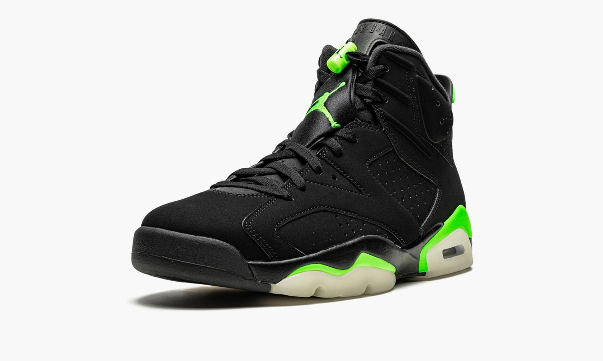 Air Jordan 6 Retro Electric Green Sneakers - Cushioned Stride