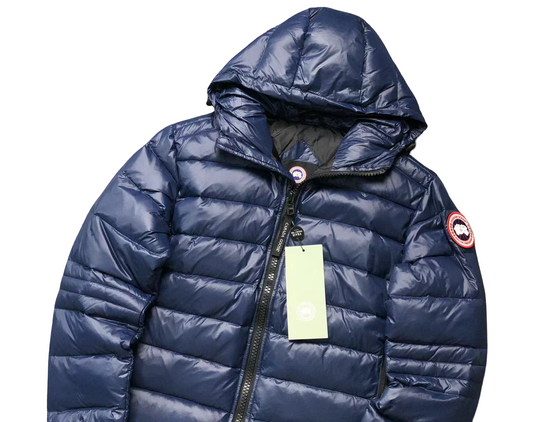Canada Goose Crofton Slim Fit Down Jacket Blue