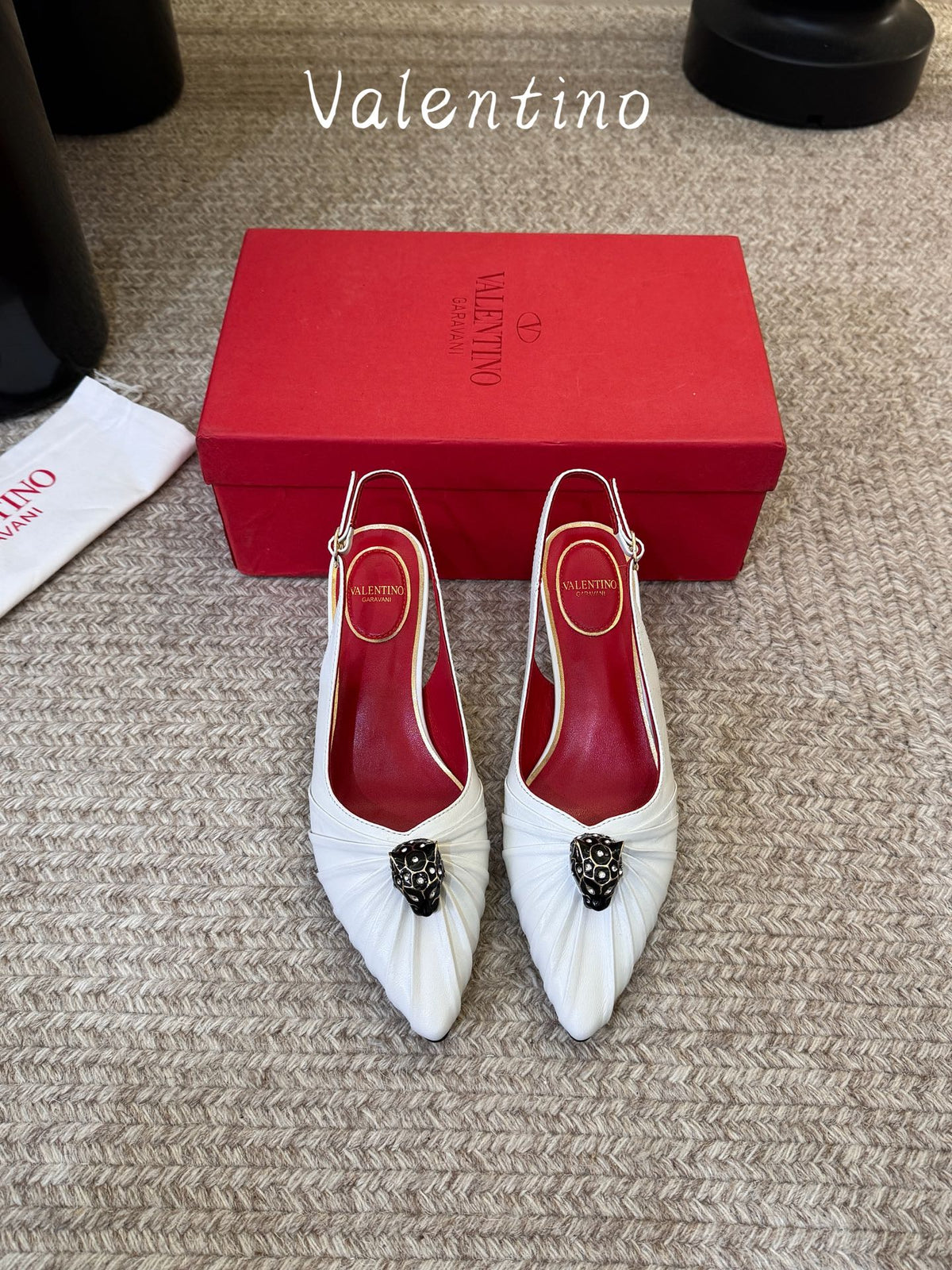 VT 26s Panthea Pumps 55mm White Goatskin 104725