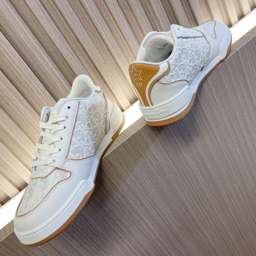 CD 26s One Sneaker White Gold Calfskin 920128