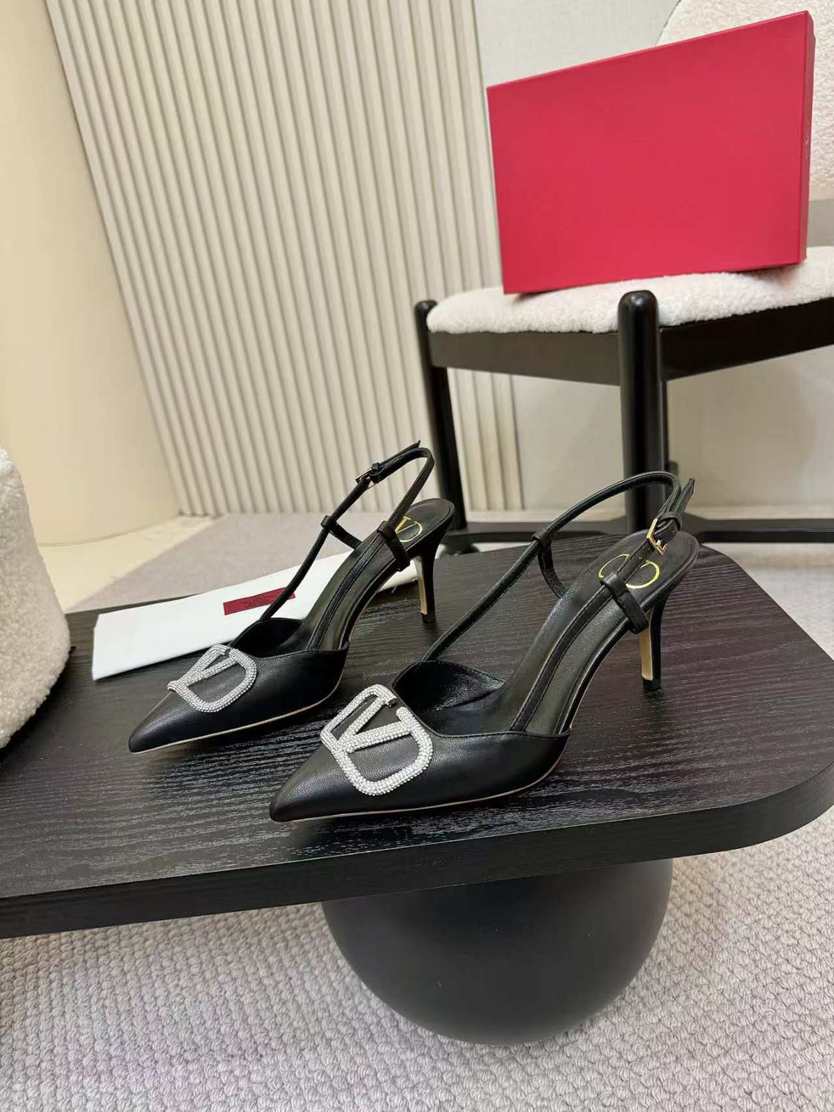 Valentino Slingback Pump High heels Sheepskin 239560