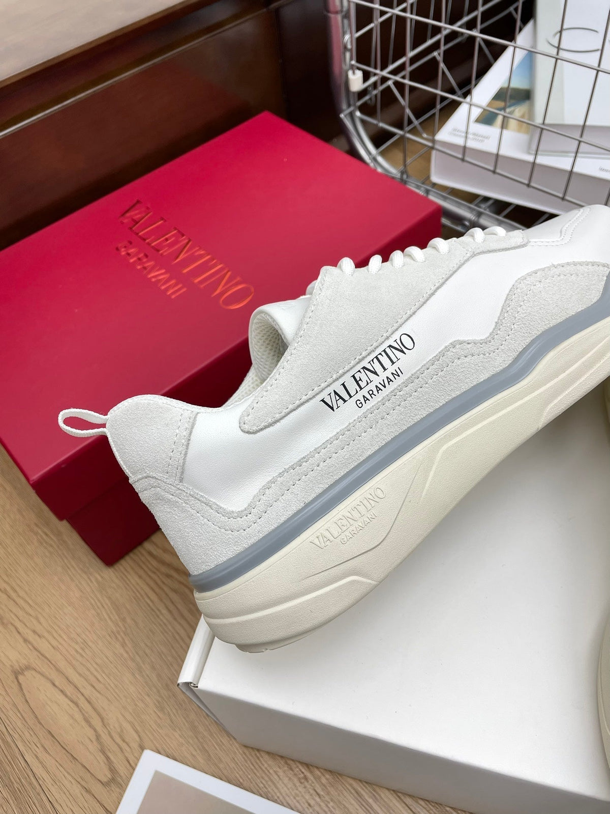 Gumboy Calfskin Sneaker White 990119
