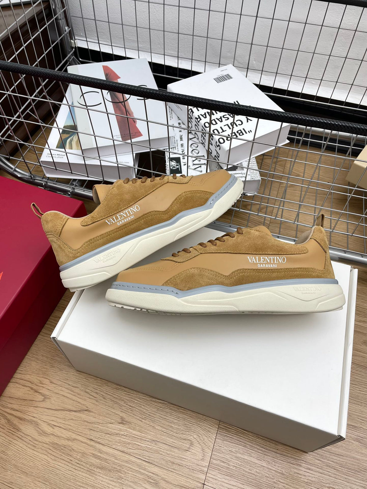 Gumboy Calfskin Sneaker Brown 990117