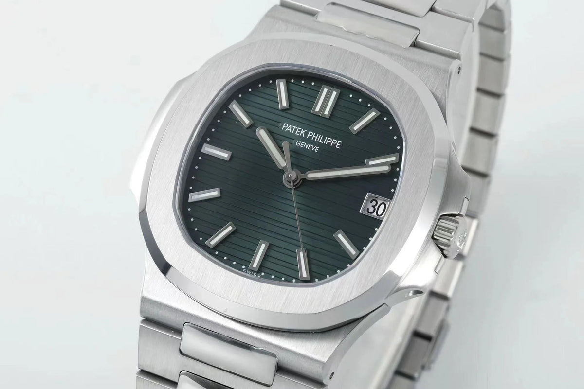Patek Philippe Nautilus 41mm Dark Emerald Green Dial Steel Strap