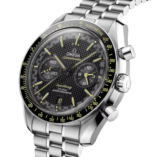 Speedmaster Super Racing 44.25mm - Black on Bracelet