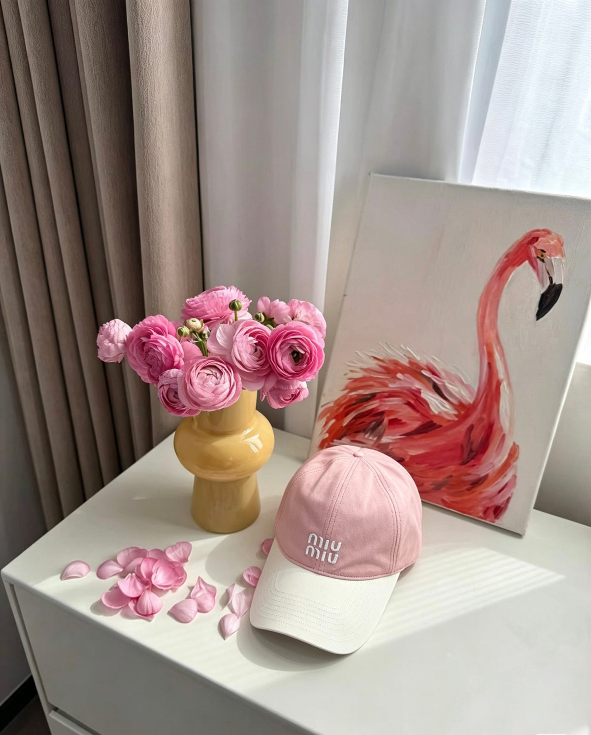MiuMiu Classic baseball cap