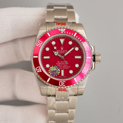 SUBMARINER 40 CUSTOM DARK PINK BEZEL