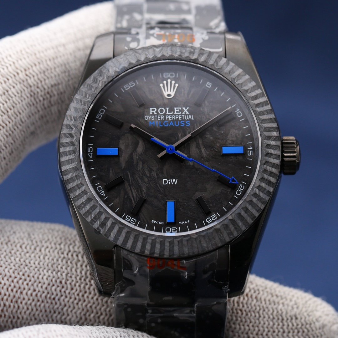 OYSTER PERPETUAL 41 CUSTOM MILGAUSS ALL BLACK LIMITED EDITION