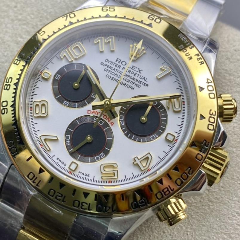 DAYTONA TWO-TONE 116523 PANDA DIAL