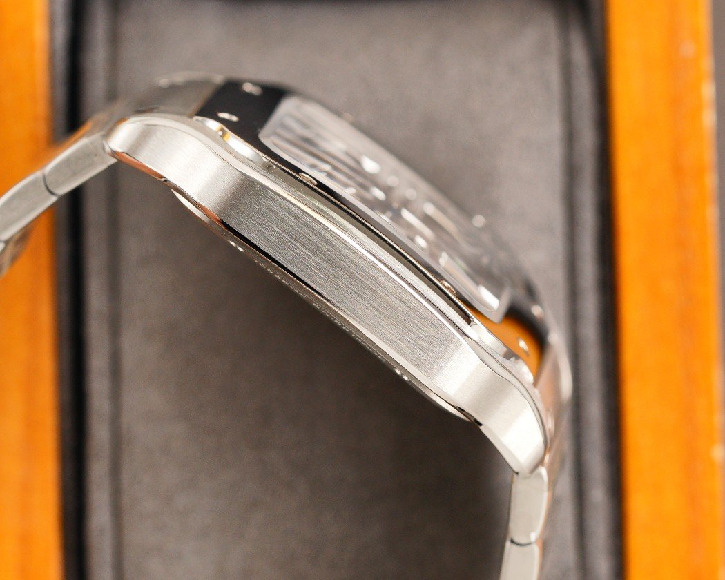 SANTOS DE CARTIE STAINLES STEEL SKELETON DIAL