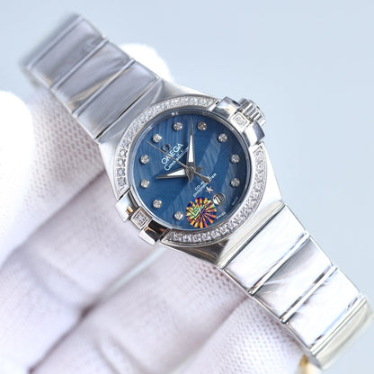CONSTELLATION 27MM STEEL DIAMOND BEZEL