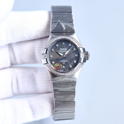 CONSTELLATION 27MM STEEL DIAMOND BEZEL