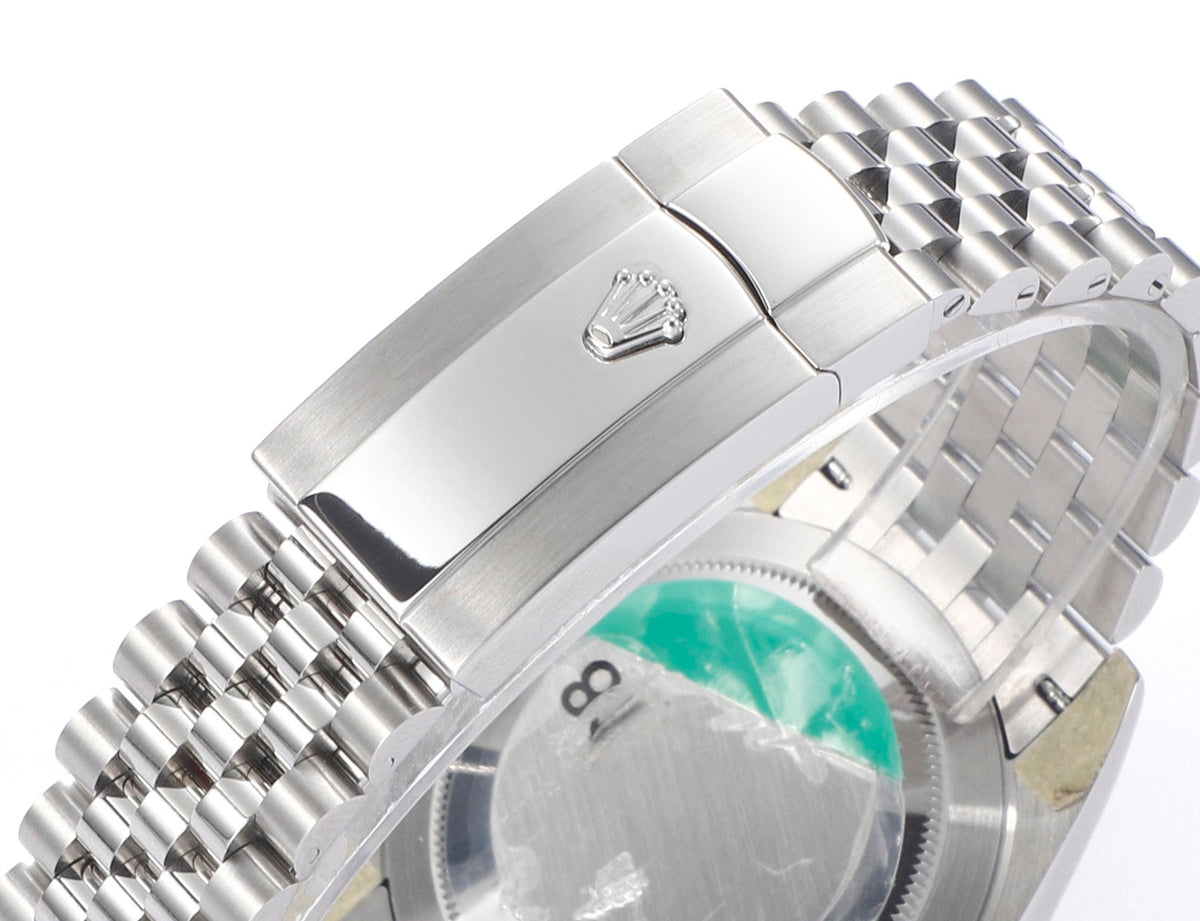 DATEJUST 41MM CUSTOM STEEL CASE TIGER EYE DIAL