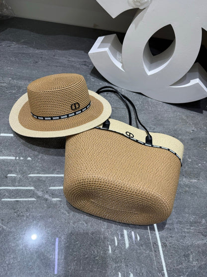 CD Tote Bag & Hat Set Plant Grass 209739
