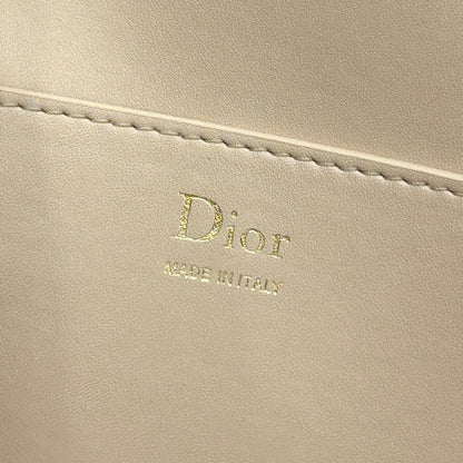 CD Médaillon Envelope Pouch 20.5cm Brown Cowhide Leather GHW 158552