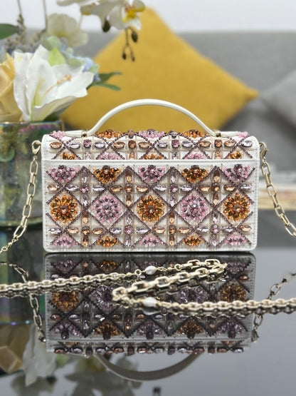 CD My Dior Mini Bag 21cm Beaded Embroidery 160813