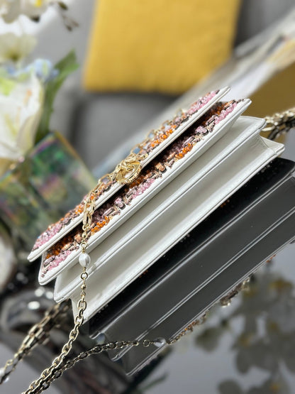 CD My Dior Mini Bag 21cm Beaded Embroidery 160813