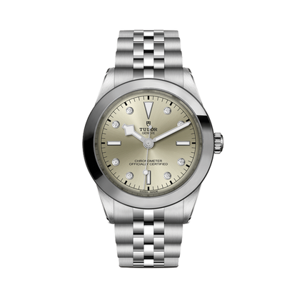 Black Bay One 39mm - Light-Champagne, Diamond-Set on Bracelet
