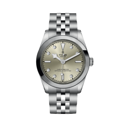 Black Bay One 31mm - Light Champagne, Diamond-Set on Bracelet