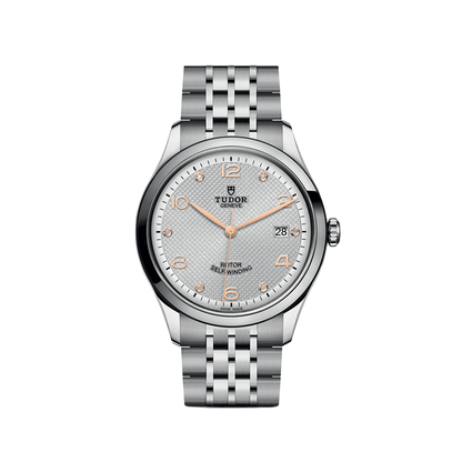 1926 39mm - Silver, Diamond-Set on Bracelet
