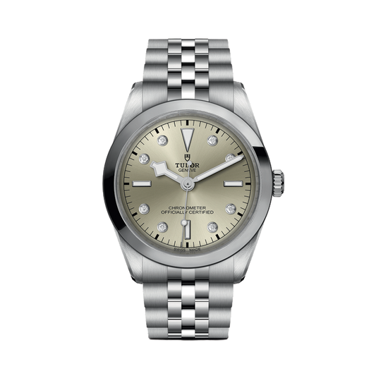 Black Bay One 36mm - Light champagne, Diamond-Set on Bracelet