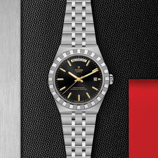 TUDOR Royal Day/Date 40mm - Black on Bracelet