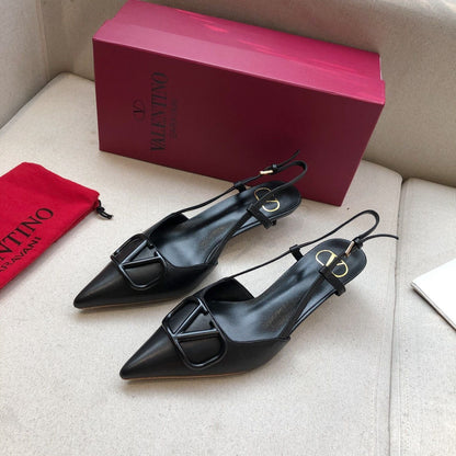 Valentino Slingback Pump 40mm Sheepskin