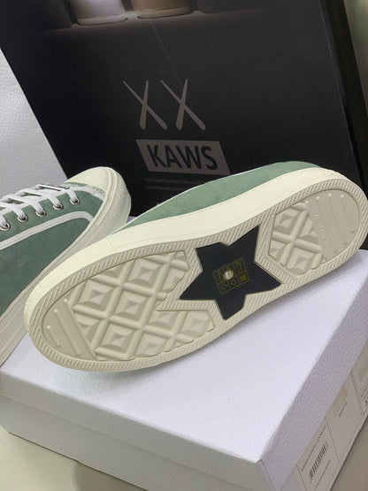 CD 26s Walk'n'Dior Sneaker Pale Green Cream Cotton 966656