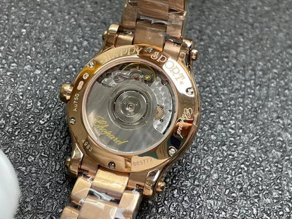 Happy Diamond 30mm Pink Gold Diamond