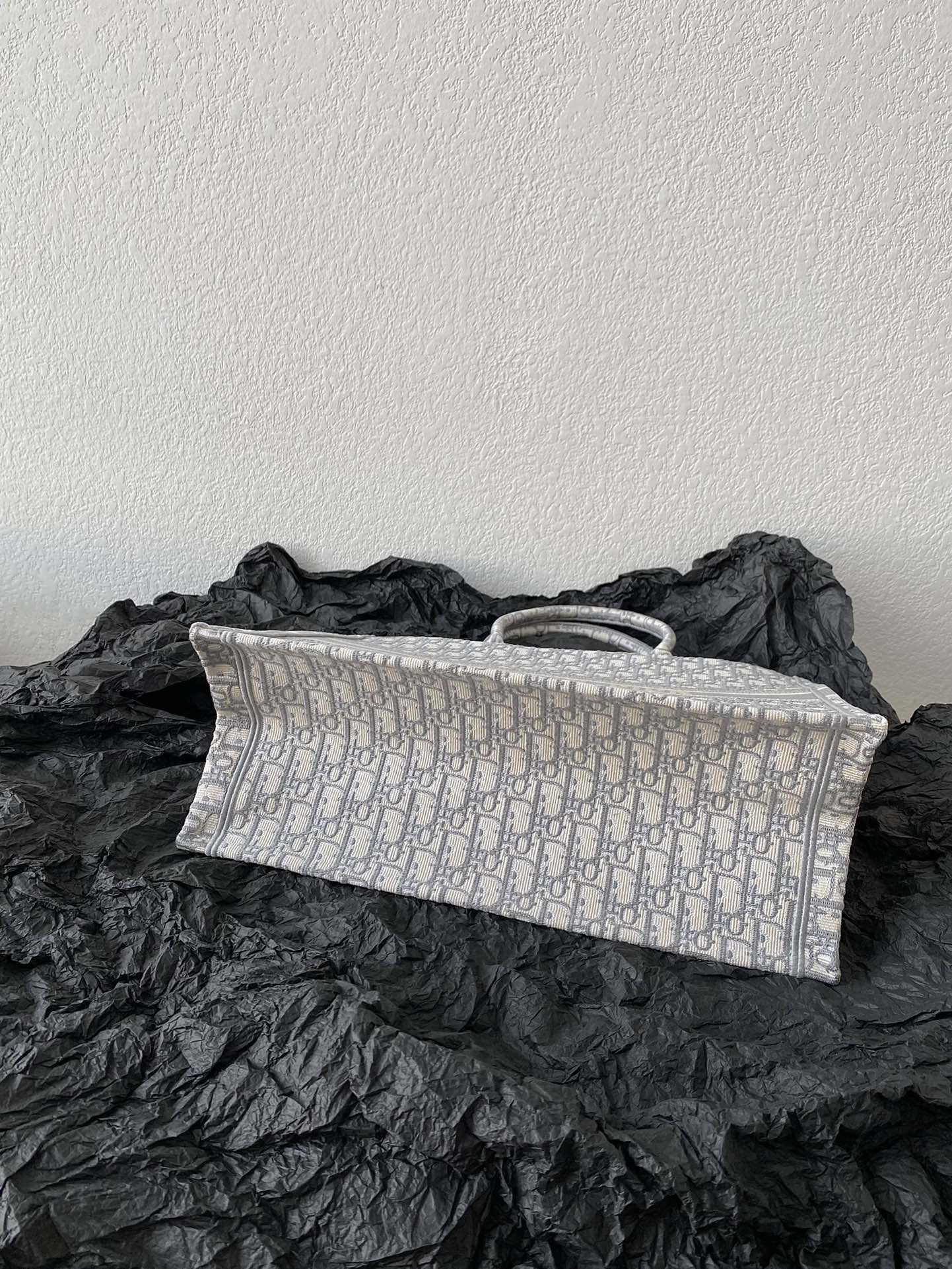 Large CD Book Tote 42cm Grey