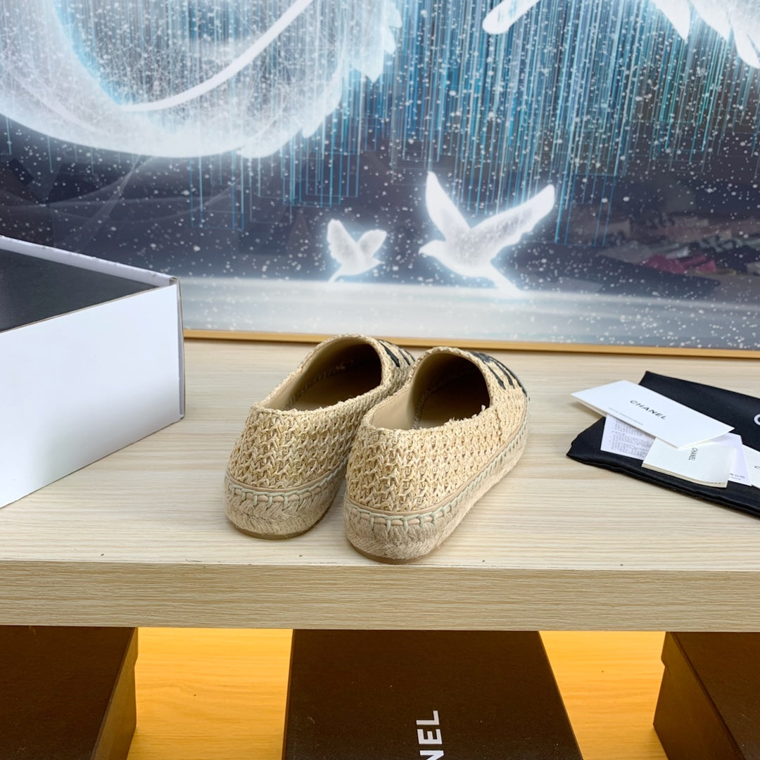 Chanel 2026 New Espadrilles Tweed Leather 824945