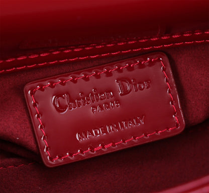 MICRO LADY D-JOY 16.5 RED PATENT LAMBSKIN
