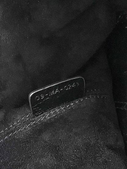 cd medium toujours 28 all black calfskin
