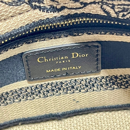 CD Paris White 17 Lady Dior Bag Canvas 336756