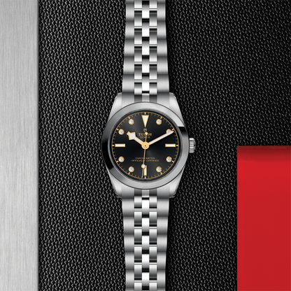 Black Bay One 31mm - Anthracite, Diamond Set on Bracelet