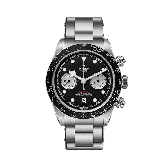 Black Bay Chrono 41mm - Black on 3-Link Bracelet