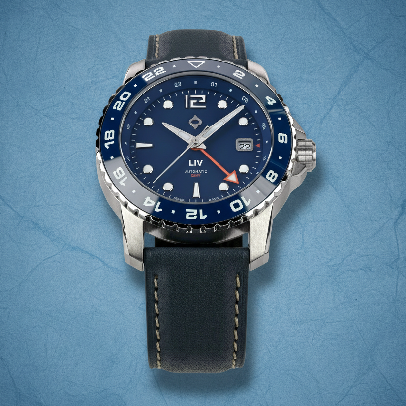 Pre-Loved Trekker GMT  Blue / Steel