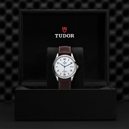 1926 41mm - Opaline on Leather Strap