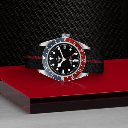 Black Bay GMT 41mm - Black on Fabric Strap