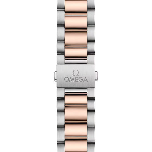 Seamaster Aqua Terra 150M Steel and Sedna™ Gold 38mm - Grey on Bracelet