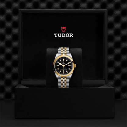 Black Bay One S&G 36mm - Black, Diamond-Set on Bracelet