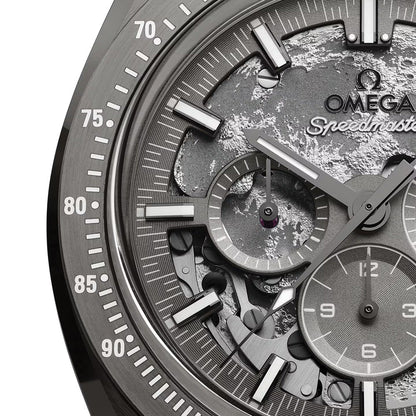 Speedmaster Grey Side of the Moon Grey Ceramic 44.25mm - Grey on Fabric Strap