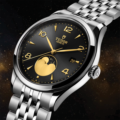 1926 Luna 39mm - Black on Bracelet